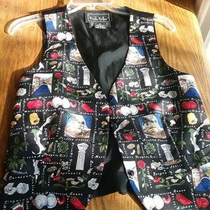 Vintage 100% Silk Vest